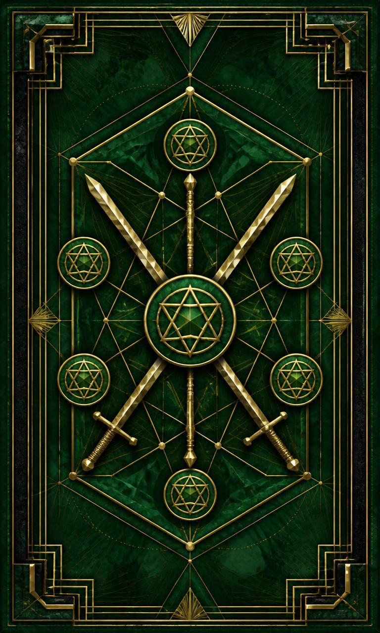 Swords · Wands · Pentacles card back